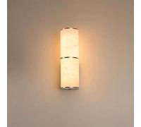 XANAYXWJ Wall lamps, 10W Led Wall Light Faux Long Wall Lamp Brass Wall Sconce Gold Light Bar White for Living Foyer Porch(58Cm)/