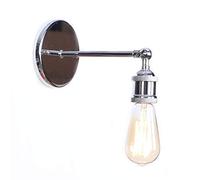 XANAYXWJ Wall Lamps Sconces Adjustable Wall Light Fixture, Industrial Retro Rustic Loft Antique Wall Lamp E26/E27 Vintage Single Head Wall Sconce Decorative Fixtures Lighting Luminaire Indoor and