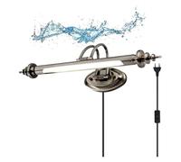 XANAYXWJ Wall Lamps Sconces Bathroom Mirror Light, 7W Vintage LED Mirror Lamp for Dimmable Adjustable 630LM Vanity Lights for Mirror with Swivel Lamp Head, Makeup Light LED Acrylic for Makeup Dressing