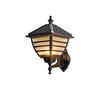 XANAYXWJ Wall Lamps Sconces Outdoor Rainproof Belt Lampshade Waterproof Rust WiredLights Wall Lighting Aluminum Security Sconce