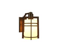 XANAYXWJ Wall Lamps Sconces Wall Lamp Waterproof with Lampshade Angle-Adjustment Warm Light Outdoor Wall Light Lantern E27 Metal Glass in Wall Sconce Wall Spotlights Balcony Gardens Aisle Patio