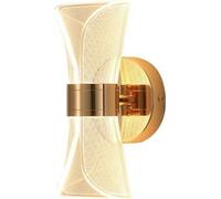 XANAYXWJ Wall Lamps Sconces Wall Light Down Led Sconce Lighting Indoor 10W Dimming Bedroom Light Fixtured Hallway Wall Sconce Black Long Linear Wall Lamp for Bedside Bathroom Vanity(D B)