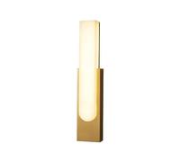 XANAYXWJ Wall Lamps Sconces Wall Sconce Wall Lighting Fixtures Fake Marble Long Wall Sconce Mid Century Marble LED Wall Light Minimalist Industrial Wall Lamp for Bedroom Bar Hallway Bathroom