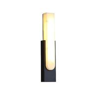 XANAYXWJ Wall Lamps Sconces Wall Sconce Wall Lighting Fixtures Fake Marble Long Wall Sconce Mid Century Marble LED Wall Light Minimalist Industrial Wall Lamp for Bedroom Bar Hallway Bathroom