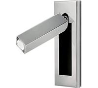 XANAYXWJ Wall Lamps Sconces Wall Sconces Indoor Lighting Retro Wall Lantern Embedded Wall Light Rotating Brushed Hanging Bedroom(Gray Rectangle)