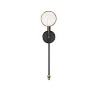 XANAYXWJ Wall Light - Bedside Sconce Lighting Fixture Indoor Aisle E14 Socket Metal Wall Lamp Compatible with Bedroom Hallway Porch Art Deco Illumination [Energy Class LED Chandelier