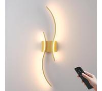 XANAYXWJ Wall sconce, 100cm Wall Light, with & Timer, USB 6000mAh, No Drilling Wall Lamp for Living Room, 1pack