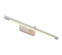 XANAYXWJ Warm White LED Vanity Lights Black Wall Sconce for Makeup 8W Waterproof IP44 46cm Front Mirror Lighting for Bathroom and Dressing Room Stylish Wall Fixtures.