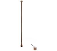 XANAYXWJ Water Drop Ceiling Faucet - Solid Brass Wall-Mounted Bathroom Sink Mixer Tap with Hot & Cold Water for Basin & Bathtub - & Stylish Tub Hardware