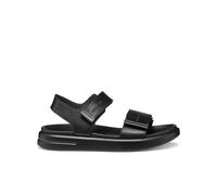 Xand 2S Leather Sandals Black