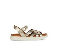 Xand 2S Leather Sandals Gold-Coloured