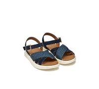Geox Women's D XAND 2S B Sandal, Navy, 3 UK