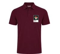 Xander Schauffele 2 Golf Icon Frame Men's Polo Shirt - Burgundy / S