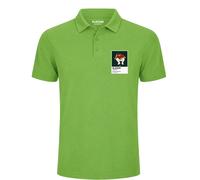 Xander Schauffele 2 Golf Icon Frame Men's Polo Shirt - Lime Green / M