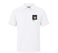 Xander Schauffele 2 Golf Icon Frame Men's Polo Shirt - White / S