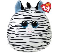 TY Xander Zebra Squish a Boo 10 Inches - Squishy Beanies for Kids, Baby Soft Plush Toys - Collectible Cuddly Stuffed Teddy