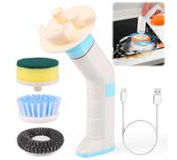 XANGNIER Electric Spin Scrubber Compatible with Scrub Daddy/Mommy Sponges