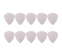 XANHOY 10Pcs Metal Electric Guitar Bass Pick Plectrum Stainless Steel Guitar Pick Plectrums Bright Sounds Guitar Pick