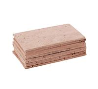 XANHOY 10Pcs Sax Neck Corks, Neck Cork Sheet for/Soprano/Saxophone, Joint Cork Sheet Replacements Pack
