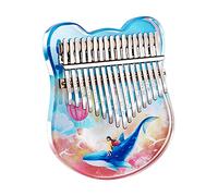 XANHOY 17/21 Keys Thumb Piano with Tuning, Musical Instruments, Finger Piano Presents for Kid Adult Beginners
