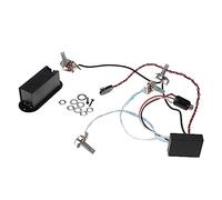 XANHOY 2 Band Active Bass Guitar Preamp Circuit Pickup Black