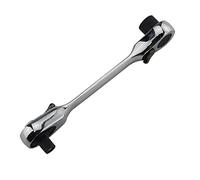 XANHOY 2 in 1 1/4 Inch atchet rench Portable Hex it Driver Screwdriver Quick elease for Head rench Spanner ith 72 Te