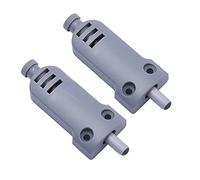 XANHOY 2x Door Close Damper Buffers Door Wardrobe Cupboard Cabinet Soft Close Kitchen Door Stop Drawer Gray Cabinet Door Damper Soft Close Slam