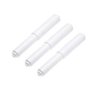 XANHOY 3pcs Toilet Roll Paper Shaft Replacement Flexible Paper Holder Roller Spindles Insert Spring Bathroom Accessorie