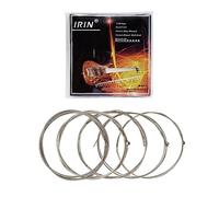 XANHOY 5 Strings Electric Bass Strings, 1.14mm-3.29mm Nickel Alloy Electric Bass String Instrument Bass Repair Bass Parts