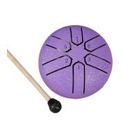 XANHOY 6 Note 3 inch Drum Small Healing Drum Portable Handpans Drum Percussions Instrument for Meditations,