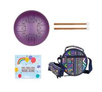 XANHOY 8 Tone Drum Percussion Instrument Drum 12 Ethereal Drum for Meditation Healing Concert