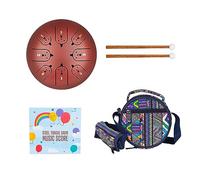 XANHOY 8 Tone Drum Percussion Instrument Drum 12 Ethereal Drum for Meditation Healing Concert