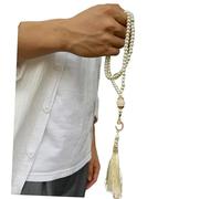 XANHOY 99 Beads Tasbih Beads Muslims Prayer Artificial Pearls Bead Smoothly Finish For Religious And Serenities
