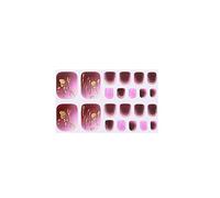 XANHOY Adhesive Toe Stickers Decals Full Wraps Nail Strips Manicure Accessories For Women Nail Foot Toenail Manicure Accessories Solid Color Nail Strips Full Wraps For Nails Self-adhesive Nail