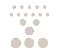 XANHOY Artificial Leather Clarinet for Key Pad Set Musical Device Replacement Tool for Woodwind Music Replace Care Small