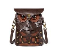 XANHOY Creative Owl Crossbody Bag For Women Lovely Animal Shoulder Bag PU Leather Bag Medieval Handbag Coin Purse
