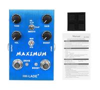 XANHOY DC9V Guitar Effect Pedal Overload Guitar Pedal Synthesizer Electric Guitar Effector for Combined Overload Enduring