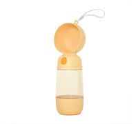 XANHOY Dog Water Bottle Dog Water Bottle with Food Dispenser Drinking Bowl for Outdoor Walking Travelling