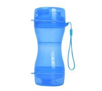 XANHOY Dog Water Bottle Leak Proof Portable Pet Water Dispenser and Food Bowl 11 Drinking Water 9.5 Food Feeding