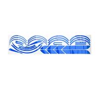 XANHOY Electric Scooter Reflective Film Sticker Waterproof Decal Scooter Night Warning Sticker Wheel Decorative Sticker