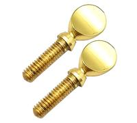 XANHOY Gold Silver Clarinet Saxophone Sax Neck Tightening Screws Soprano Woodwind Instrument Parts Pack of 2
