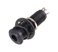 XANHOY Guitar Stereos Barrels Socket With 3 Pin Guitar Barrels Cylinder Input Output Guitar Accessory