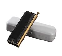 XANHOY Harmonica 12 Holes Harp 48 Tones Diatonic Harp for Key C Blues Mouth Organ Harp Early Education Music Trainin
