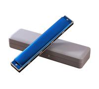 XANHOY Harmonica Harp 24 Hole Harmonica for Key of C Polyphony Organ Diatonic Mouth for Blues Folk for Great