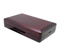 XANHOY Horn Whistles Storage Box Maple Wood Horn Whistles Carrying Cases Universals Whistles Guard Box Instrument Whistles Hold