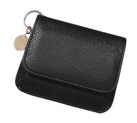 XANHOY Korean Styles Coin Purse PU Leather Change Purse Solid Color Small Wallet Short Purse Card Holder Trifold Wallet