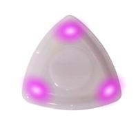 XANHOY LED Glowing Guitar Pick Stringed Instrument Glowing Plectrum Acoustic Guitar Pick with LED Light Guitar Accessories