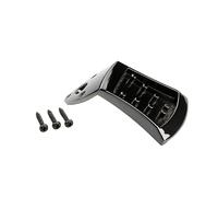 XANHOY Mandolin Tailpiece Replacement Metal Triangular Mandolin Tailpiece with Mounting Screws for 8 String Arched Top Mandolin