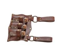 XANHOY Medieval Renaissances Witch Props Fantasy Wizard Handmade Potion Belt Pouches for Costume Event