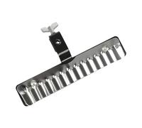 XANHOY Percussions Crasher Sound Effect with Steel Playing Surfaces & 3/8" Mounting Eye Bolts for Percussions Drum Set Parts